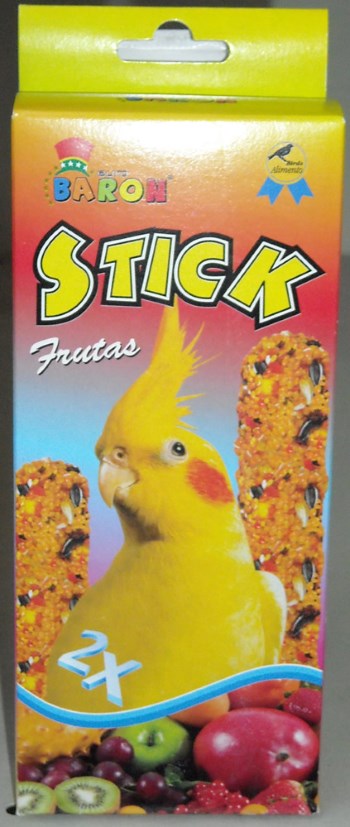 EB Stick p/Caturras c/Frutas 2 unid, 90gr