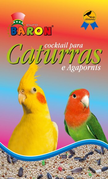 EB Cocktail PREMIUM Caturras e Agapornis, 800gr